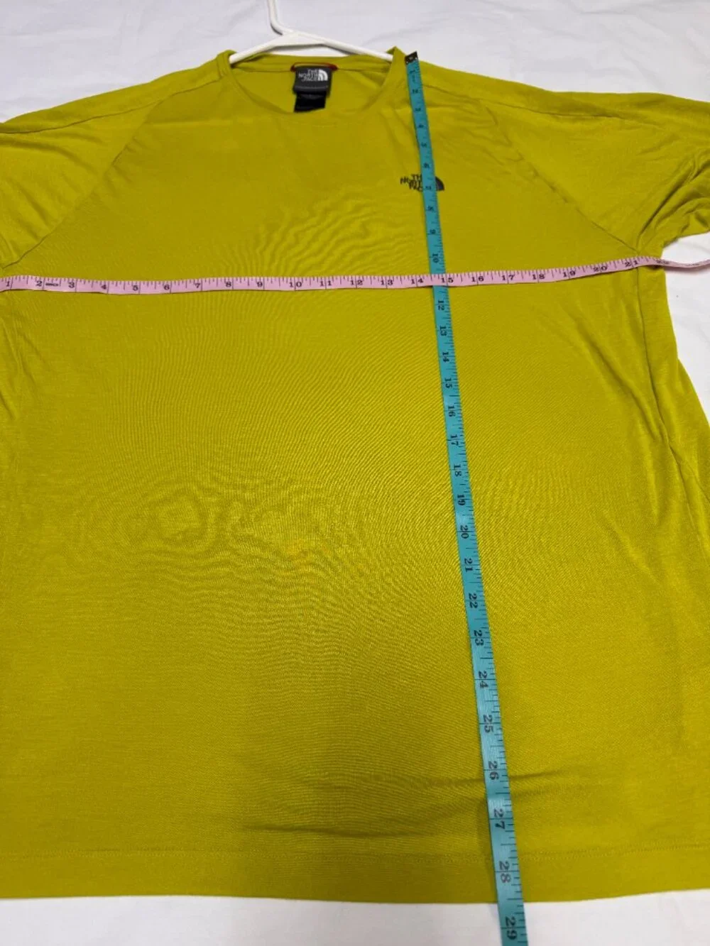 The North Face‎ Men’s Coolmax Tee XL Yellow Green Short Sleeve EUC